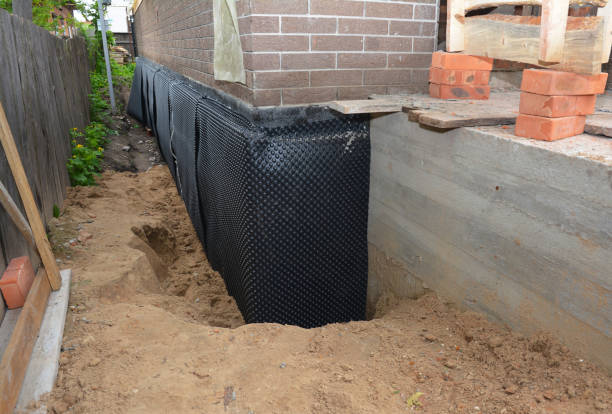 SJ Waterproofing Pros technician performing targeted Crawl Space Encapsulation assessment in Fort Belvoir, VA